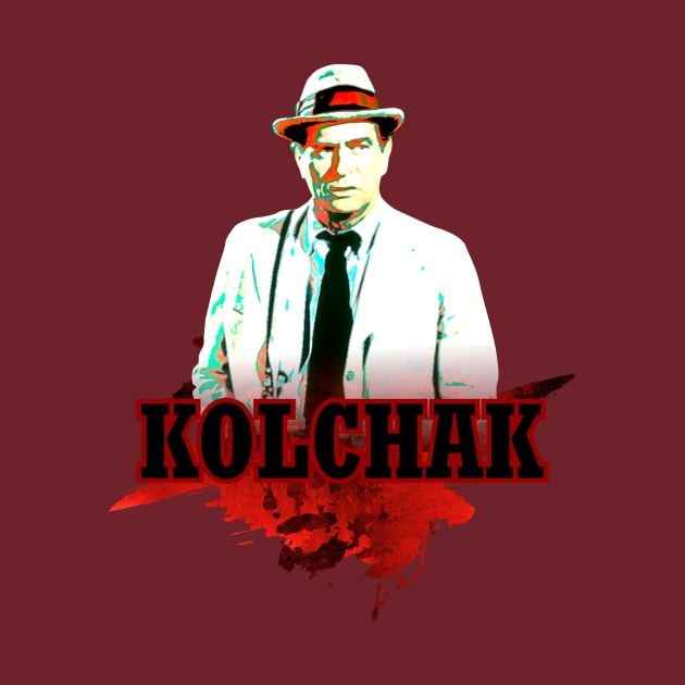 KOLCHACK IN HORROR SPLASH PAINTING by MufaArtsDesigns