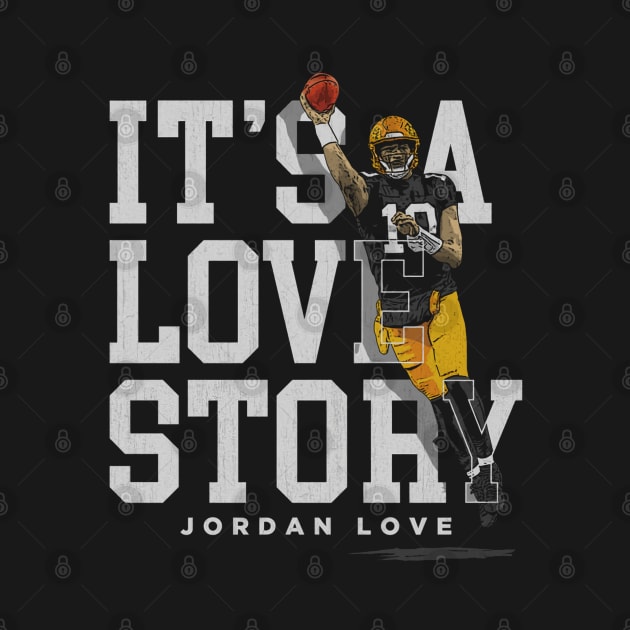 Jordan Love Green Bay Love Story by ClarityMacaws