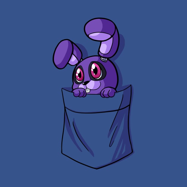 Bonnie in my Pocket -ORIGINAL- by TerraTerraCotta