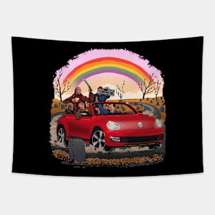 Horror ride Tapestry