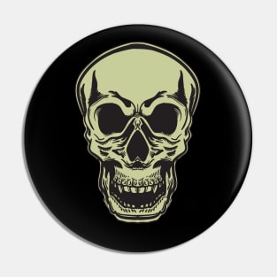 Skull Head Pin