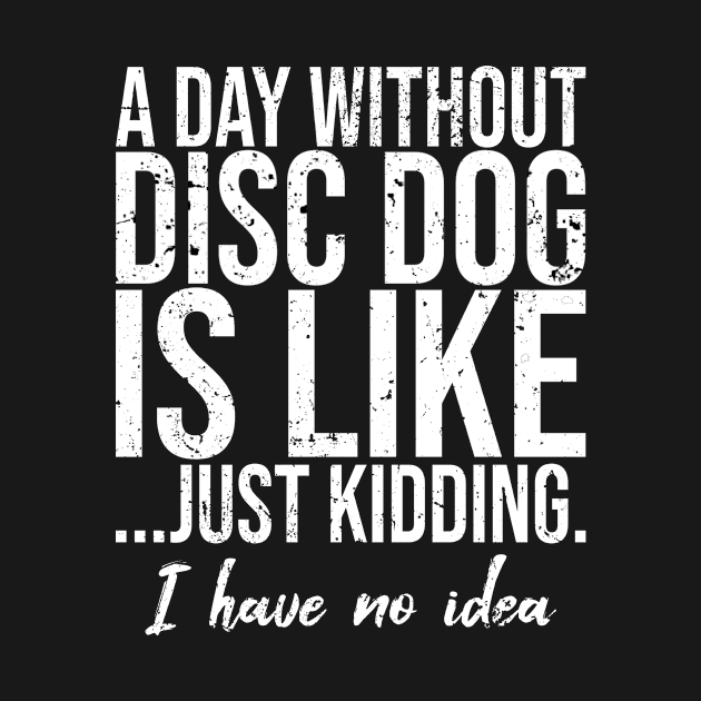 Disc Dog funny sports gift idea by Bestseller