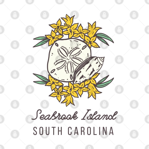 Seabrook Island South Carolina SC Tourist Souvenir by carolinafound