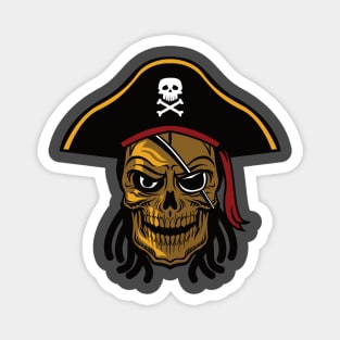 Pirate Skull Magnet