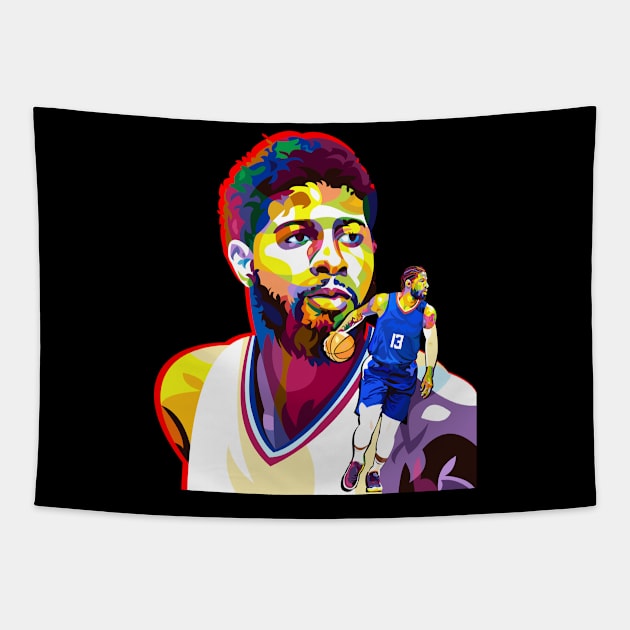 Paul George Tapestry by Vector Baturaja