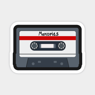 Cassette memories Magnet