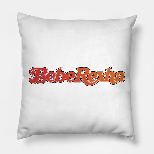 Bebe Rexha Pillow by MadebyCourtney