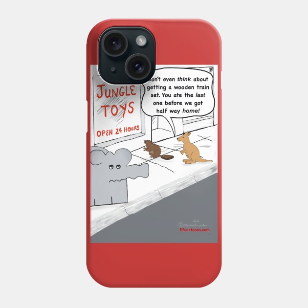 Have Your Cake and Eat It Too Phone Case by Enormously Funny Cartoons