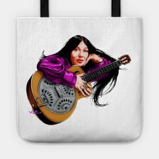 Buffy Sainte Marie - An illustration by Paul Cemmick Tote