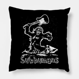 subhumans monster smash Pillow