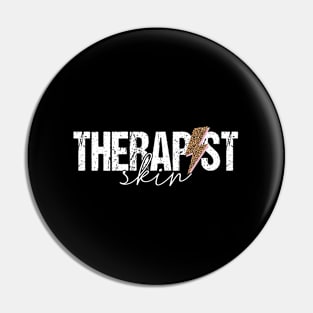 Skin Therapist Facialist Skincare Skin Esthetician Pin