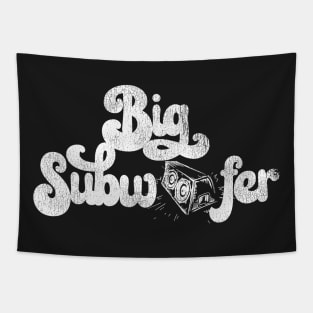 Big Subwoofer (B/W) Tapestry