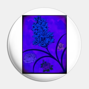 Victorian flowers Pin