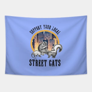 Street Cats Tapestry