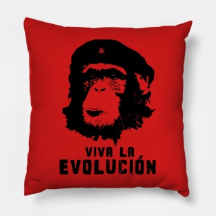 Viva la evolucion Pillow