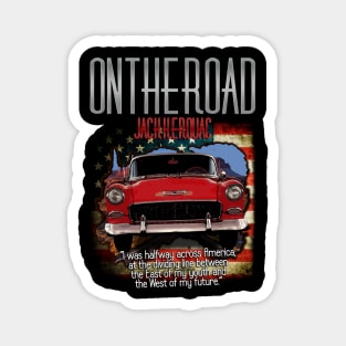 Jack Kerouac On The Road Design Magnet