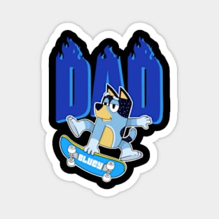 dad bluey Magnet