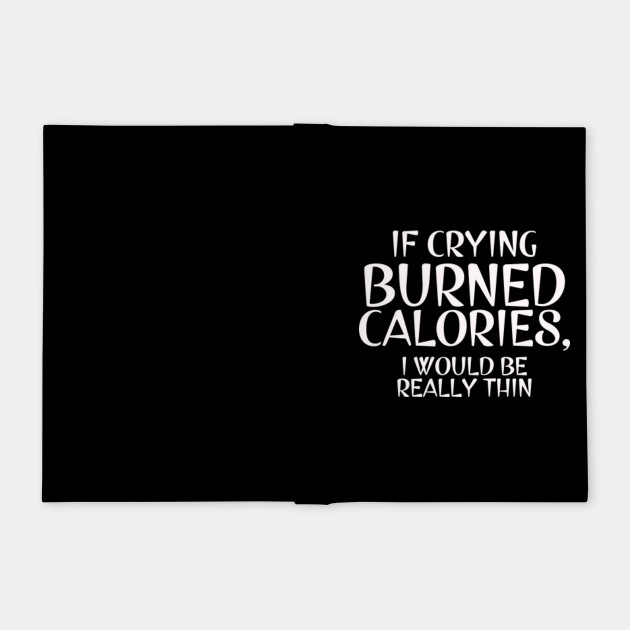 does crying burn calories