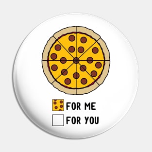 No sharing pizza chart Pin