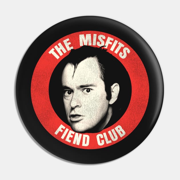 The Squiggy Fiend Club Pin by darklordpug