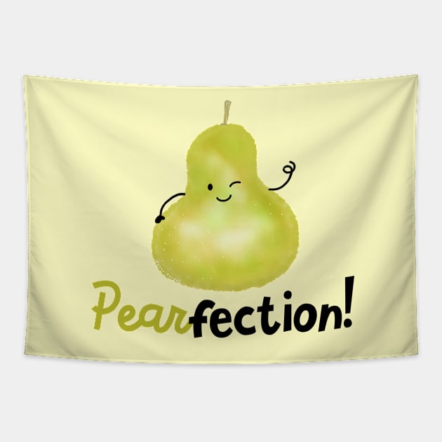 Pearfection Tapestry by punnygarden