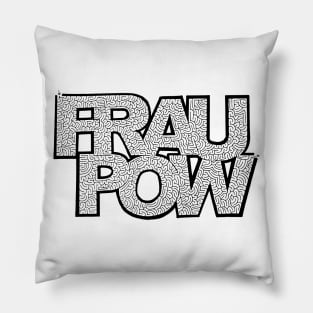 Frau Pow Maze Pillow