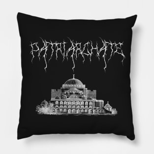 Eastern Orthodox Black Metal Patriarchate Hagia Sophia Pillow