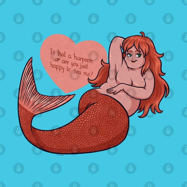 Cheeky Mermaid by JenniferSmith