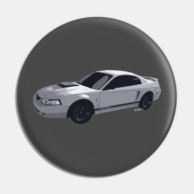 Fourth Generation Mustang Pin by vivachas