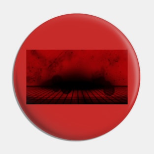 Red bubbles Pin