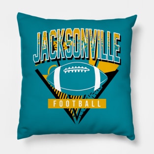 Jacksonville Football Retro Gameday Pillow