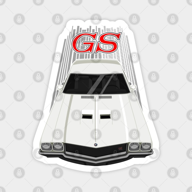 Buick Skylark GS - 2ng gen - White Magnet by V8social