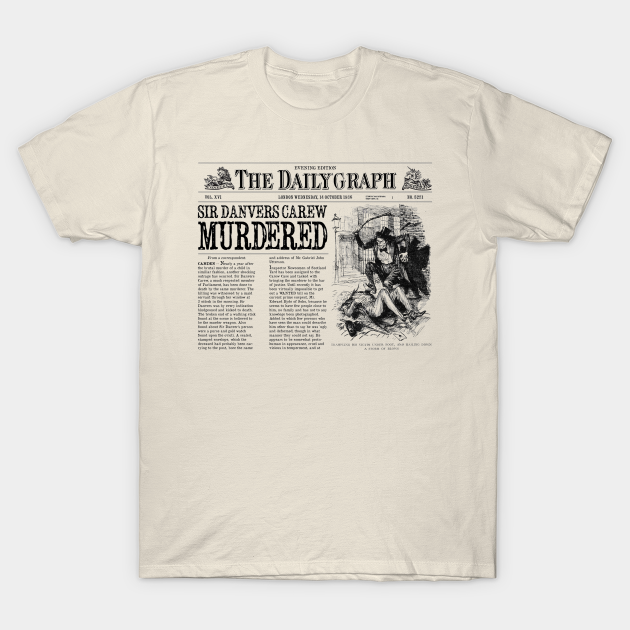 Discover Dr Jekyll and Mr Hyde Newspaper - Dr Jekyll And Mr Hyde - T-Shirt