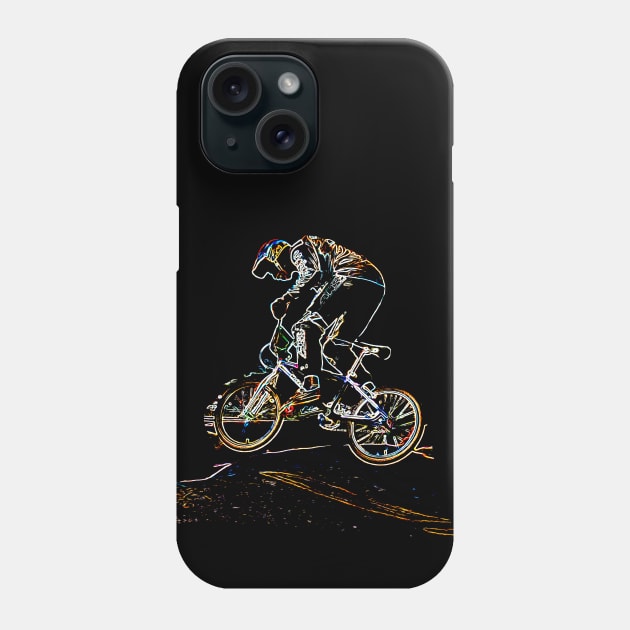 bmx Phone Case by rickylabellevie