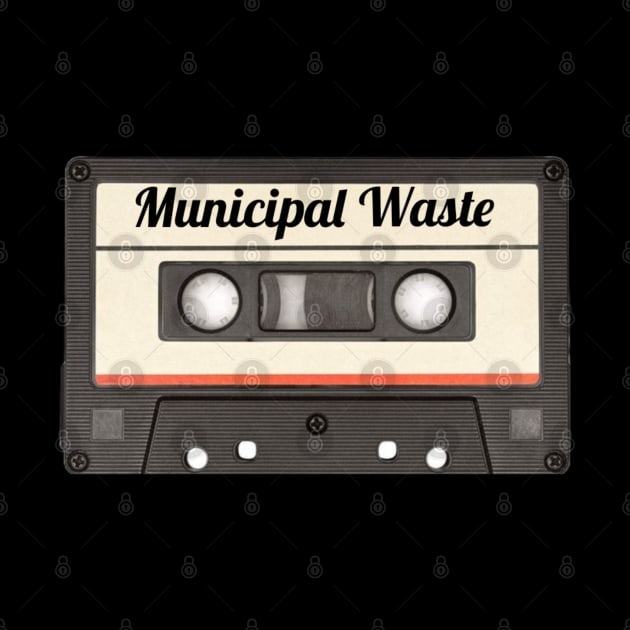 Municipal Waste / Cassette Tape Style by GengluStore