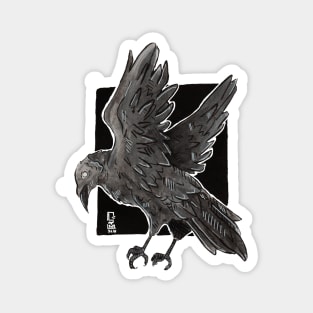 Dark Birdie Magnet