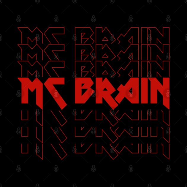 IRON TEXT || MCBRAIN DRUMMER by LAVA-ROMA-NOVA