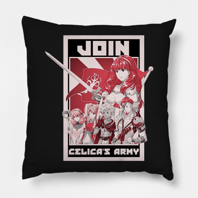 Priestesses Army Pillow by CoinboxTees