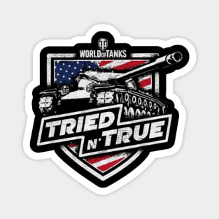 Tried n true world of tanks Magnet