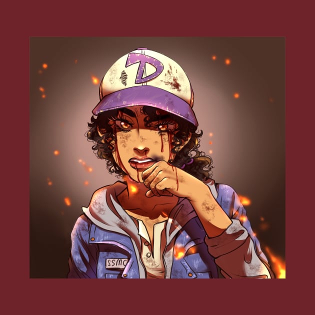 Badass Clementine by Monicherrie