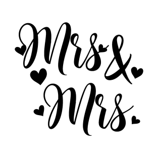 Mrs & Mrs T-Shirt