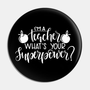 Teacher Pin