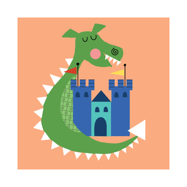 Dragons and castles by tfinn