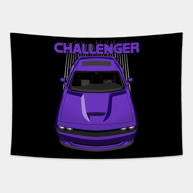 Challenger - Purple Tapestry by V8social