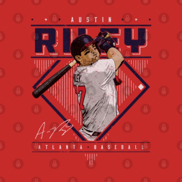 Austin Riley Atlanta Diamond Name by Jesse Gorrell