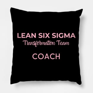 Lean Transformation Team COACH Pillow