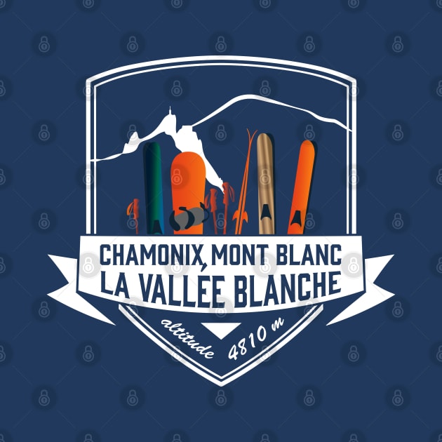 Chamonix Vallée Blanche by leewarddesign