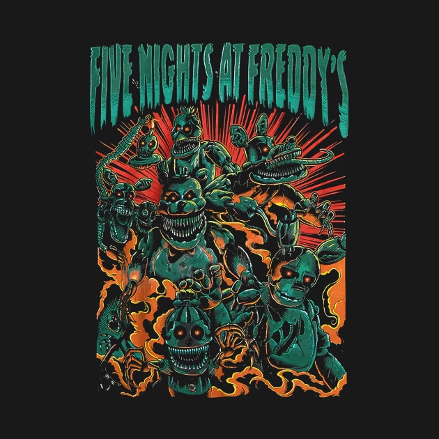 Five At Night Freddys Movie by kamilazahmari