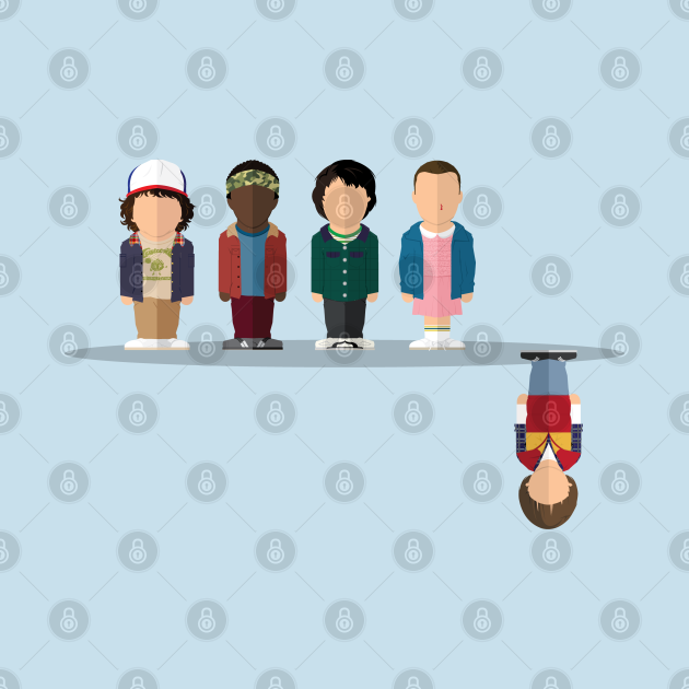 The Upside down - Stranger Things - T-Shirt