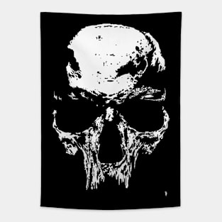 White skull, skull pattern. Tapestry